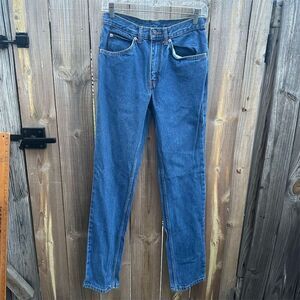 Vintage Levi's Men's Bootcut Jeans Blue Size 30x34 Orange Tab Denim